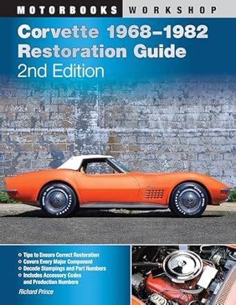 Corvette 1968 1982 restoration guide 2nd edition motorbooks workshop. - Hyster e45z e50z e55z e60z e65z forklift service repair manual parts manual g108.