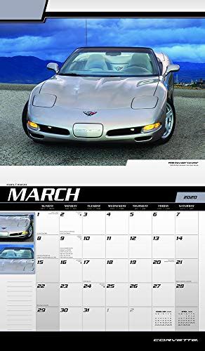 Full Download Corvette 2020 12 X 14 Inch Monthly Deluxe Wall Calendar With Foil Stamped Cover Chevrolet Motor Muscle Car By Not A Book