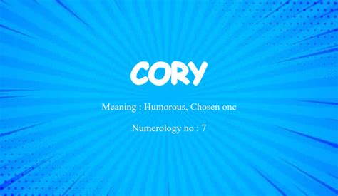 Cory - Meaning of Cory, What does Cory mean? - Baby Names …