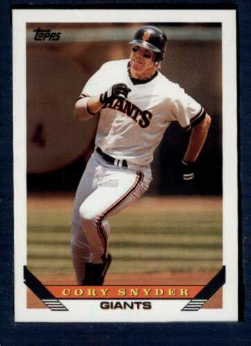 Cory Snyder (Baseball Card) 1993 Leaf - [Base] #436 - amazon.com