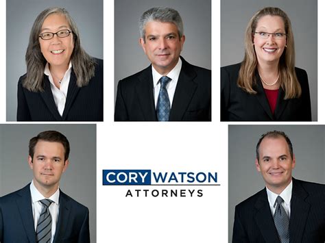 Cory watson attorneys. Things To Know About Cory watson attorneys. 
