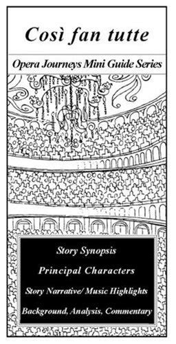 Cosi fan tutte opera journeys mini guide series paperback. - Sony xperia u st25i user guide download.