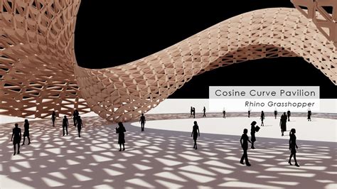 Cosine Curve Pavilion Rhino Grasshopper Tutorial - YouTube