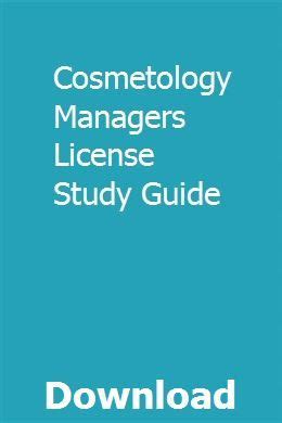 Cosmetology managers license study guide in mn. - The manual of bean curd boxing by paul read.