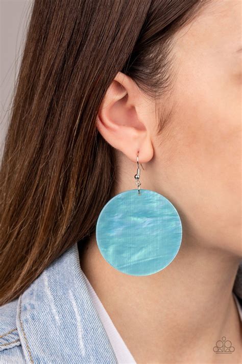 Cosmic Rainbow - multi (blue) - Paparazzi earrings