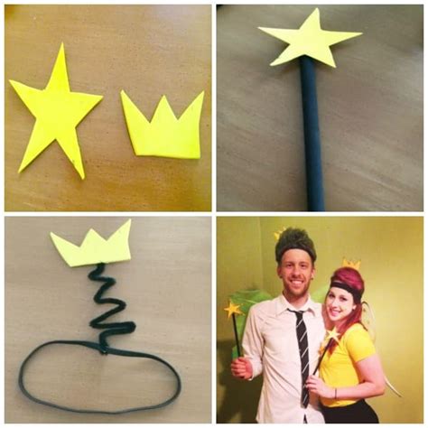 Cosmo and Wanda Fairly Odd Parents Costume Tutorial Family Focus Blog