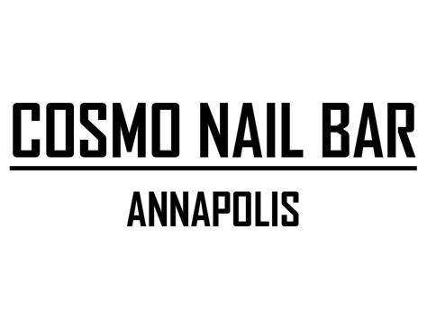 PAINT Nail Bar. 2077 Somerville rd, Annapolis, 21401. Open ... Cosmo Nail Bar. 40 Randall Street, Annapolis, 21401. Open: Closes at 07:00pm. LET'S KEEP IN TOUCH . Unlock special offers, new product sneak peeks, event invites, tips and more. Connect .... 