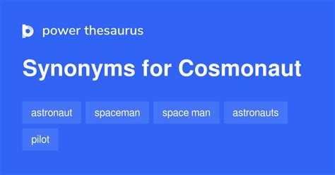 Cosmonauts Words - 400+ Words Related to Cosmonauts