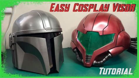 Cosplay helmet visor material.  You can do it a few ways.  Featuring a sleek, sym...