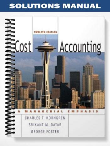 Cost accounting horngren 12th edition solution manual. - Cuestiones laborales en la ley de concursos.
