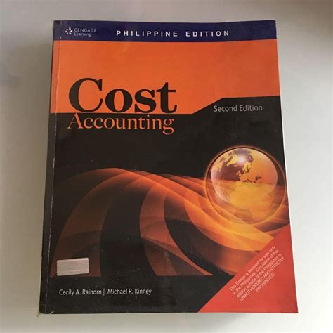 Cost accounting kinney and raiborn solutions manual. - Allgemeine teil des bürgerlichen gesetzbuches für studienanfänger.