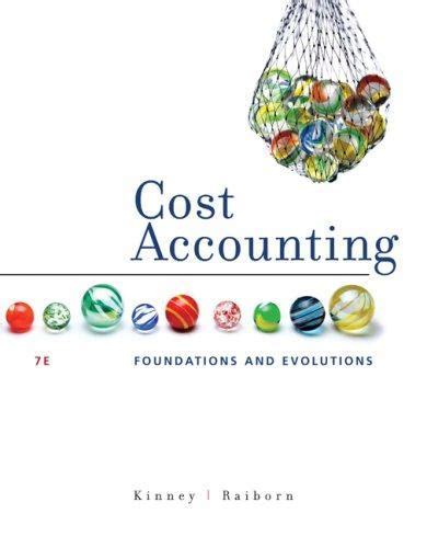 Cost accounting solution manual kinney and raiborn. - Mutafo, das ist, das ding, das durch den wind geht.