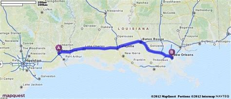 Cost of Driving from Galveston, TX to New Orleans, LA - Travelmath