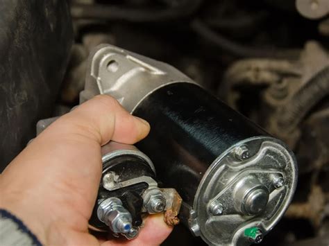 With careful hands and small tools you can have the starter out in 20 minutes, without damaging anything. Of course, disconnect the battery first. All you have to watch out for is the intake ports- don't let any dirt, debris, or small parts fall in. And don't let the fuel rail/lines kink anywhere.. 