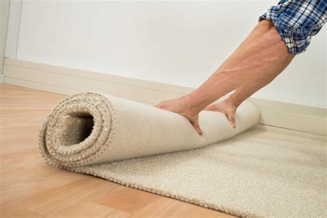 Cost of replacing carpet. STEP 4: Prepare the surface. Use a hammer, putty knife, and sandpaper to smooth out the surface of the floor by removing any globs of glue, errant nails, or built-up paint. After cleaning away the ... 