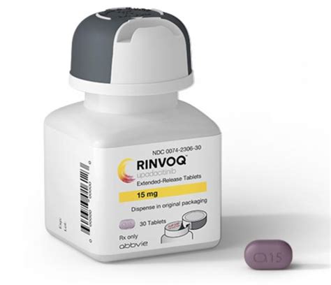 Brand Name [ Rinvoq] Refine search. To refine your search select one of the options below. Body System: Antineoplastic And Immunomodulating Agents (24) Schedule: General Schedule (24) Prescriber: Medical Practitioners (24) UPADACITINIB. upadacitinib 45 mg modified release tablet, 28;. 