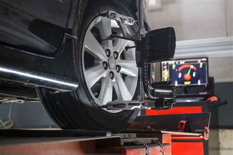 Cost of wheel tracking. Tyre tracking can also be referred to as wheel alignment. The mechanic will check that the direction and angle of the wheels are perpendicular to the road and parallel to one another. Car wheel tracking costs and prices. Tyre tracking costs around £43.28 usually for front wheel tracking as it is a quick and easy procedure. 