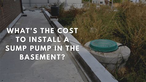 Cost to replace sump pump. 6 days ago · The installation cost of a sump pump is typically around $200-$400, depending on the complexity of the job and the materials needed. For example, if the sump pump needs to be installed in an area that requires additional piping, the cost will be higher. 