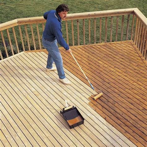 Cost to stain a deck. Stain is more budget-friendly. Stain runs between $20 and $35 per gallon, while exterior paint suitable for decking ranges from $30 to as much as $60 per gallon. Plus, if painting, you’ll have ... 