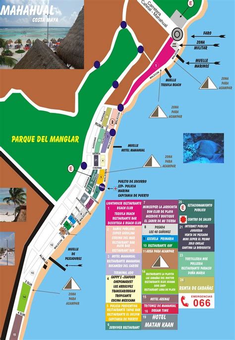Costa maya port map. Planning a family vacation? Great! Click this to discover the best all-inclusive resorts in Riviera Maya for families. Riviera Maya is a popular vacation destination for families o... 