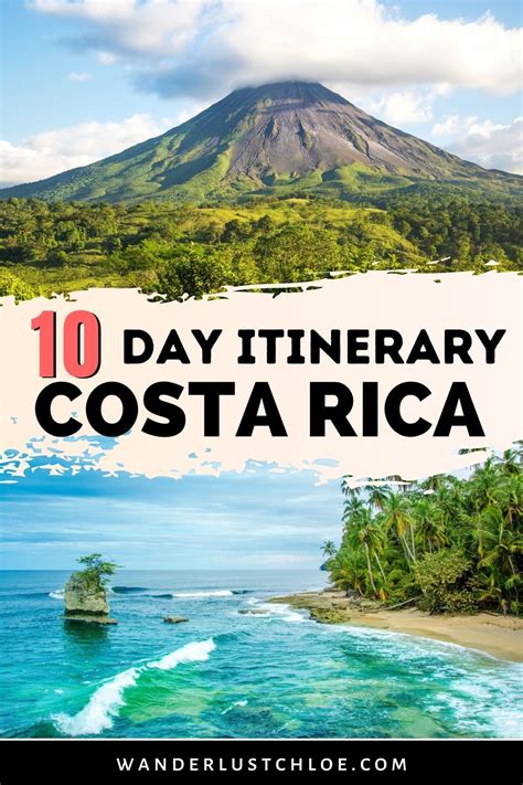 Costa rica itinerary 10 days. This 10 day itinerary on Costa Rica’s Southern Pacific coast will surely leave you longing to come back. This area of Costa Rica is so breathtaking and feels so untouched compared to other areas of Costa Rica. Make sure to check out our Ultimate Costa Rica Family Adventure Vacation guide, Best Outdoor Adventures near Tamarindo (Northern ... 