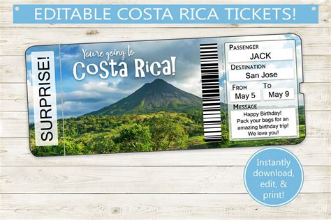Costa rica tickets. What is the cheapest flight to Costa Rica? The cheapest ticket to Costa Rica from the United States found in the last 72 hours was $60 one-way, and $132 round-trip. The most popular route is New York John F Kennedy Intl to San José Juan Santamaria Intl and the cheapest round-trip airline ticket found on this route in the last 72 hours was $202. 
