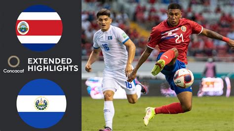 Costa rica vs. el salvador. Costa Rica vs. El Salvador se vieron las caras este domingo por la jornada 5 de las Eliminatorias a Qatar 2022 (Foto: @fedefutbolcrc). Redacción Depor 10/10/2021, 08:31 p. m. 