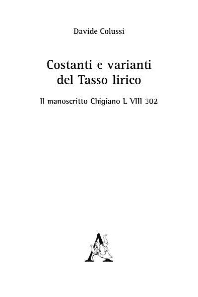 Costanti e varianti del tasso lirico. - Bürger im volksstaat, eine einführung in staatskunde und politik.