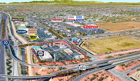 The price for retail space for lease at NEC MCDOWELL ROAD & 99TH