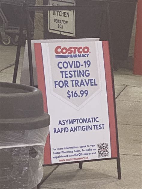 Costco Asymptomatic Rapid Antigen test $16.99 for travel