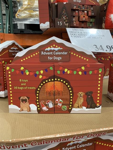 Costco Dog Advent Calendar 2021