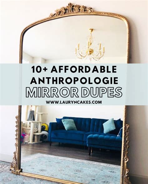 The best Anthropologie Mirror Dupes for any price point. No one will ever know. 1. Target mirror dupe. Target still makes the mirror I gilded, and it’s called the French Country mirror. It’s pretty cheap, at just $70. At the same time, it’s also simpler than the Anthropologie mirror, since it doesn’t have the rose detailing on the edges.. 