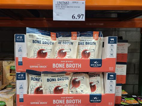 Costco bone broth. Shopping at Costco is an excellent way to stock up on your favorite items and save money at the same time. However, you can’t just walk in the door, shop and pay like you do at any... 