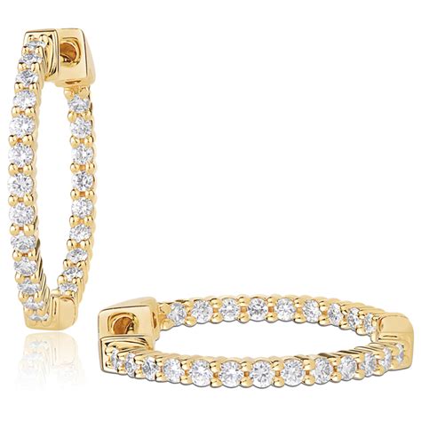 Costco earrings diamond. Round Brilliant 0.25 ctw VS2 Clarity, I Color Diamond 14kt Gold Hoop Earrings. 14kt White Gold, 14kt Yellow Gold, or 14kt Rose Gold. (354) Compare Product. Sign In for Details. Select Options. Sign In For Price. $399.99. Round Brilliant 0.12 ctw VS2 Clarity, I Color Diamond 14kt Gold Channel Set Hoop Earrings. 