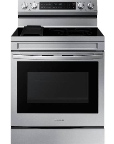 Stainless Steel model price includes $1,500 Savings. Price valid through 2/18/24. Item Qualifies for Costco Direct Savings. See Product Details. Samsung 6.3 cu. ft. Smart Slide-in. Costco electric ranges
