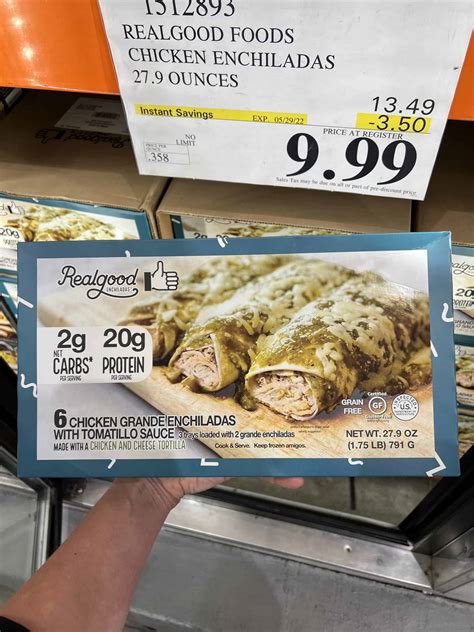 Costco enchiladas cooking instructions. Preheat your oven to 375 degrees Fahrenheit (190 degrees Celsius) and wrap your frozen enchiladas in foil for 30 to 45 minutes to reheat them. Heat the foil for 10 to 15 minutes more after it has been removed from the cover. If the oven temperature is not warm, preheat it to 400F (200C). 