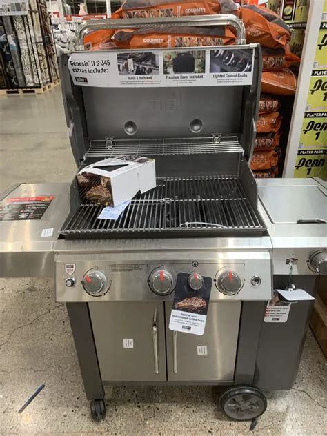 Well, the day has finally arrived and the Weber Genesis II S-345 Gas Grill is currently available at Costco. This stainless steel grill features 3 burners, 60,000 BTUs, and a side burner. There are lighted …. 