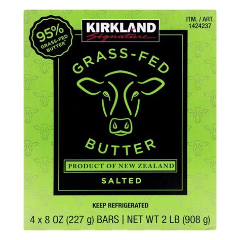 Costco grass fed butter. However, the nutritional profile of grass-fed vs regular butter varies on a micronutrient level, especially within the specific profile of fatty acids in the butter product. One of the main benefits of grass-fed butter is that it contains more heart-healthy omega-3 fatty acids than regular butter, along with less saturated fat and more ... 