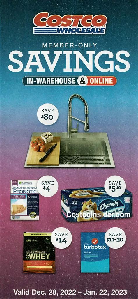Costco insider january 2023. Oct 7, 2023 · 2 Costco Ads Available. Costco Ad 09/27/23 – 10/22/23 Click and scroll down. Costco Ad 10/07/23 – 10/15/23 Click and scroll down. Get The Early Costco Ad Sent To Your Email (CLICK HERE) ! Now viewing: Costco Weekly Ad Preview 09/27/23 – 10/22/23 