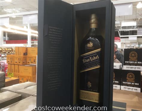 It sounds like some of the older serial numbers are highly sought after, depending on when the Blue Label was bottled. Pretty interesting! On the back of the box they mention the experienced Master Blenders handpick just 1 in 10,000 casks of the rarest whiskies to craft Johnnie Walker Blue Label. 