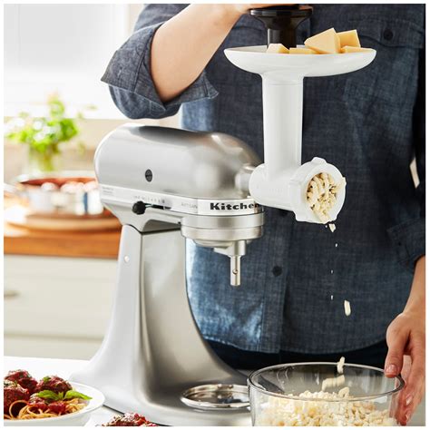 Costco kitchenaid attachments. This all-in-one bread baking set gets it done in 4 easy steps: mix, knead, proof and bake. Stand Mixer Attachments POSSIBILITY. AMPLIFIED THROUGH EVERY ATTACHMENT. Stunning zucchini zoodles. Authentic ricotta ravioli & fresh-ground short-rib burgers. Homemade ice cream for dessert. Attachments make it possible. 