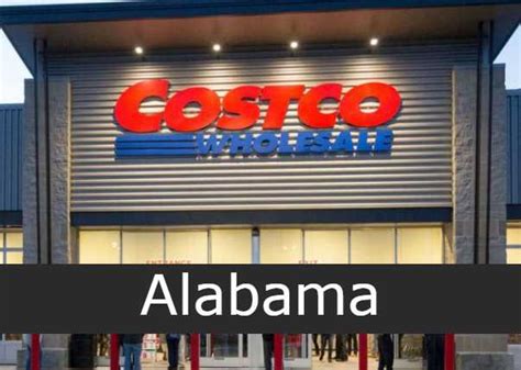 Costco. AL. Costco Location - Alabama. on 