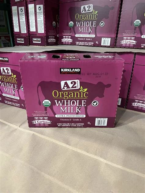 Costco organic whole milk. Horizon Organic 2% Vitamin D DHA Omega-3 Milk. $ 11.99. Rated 0 out of 5. Kirkland Signature Organic A2 Protein Whole Milk simple $11.99. 