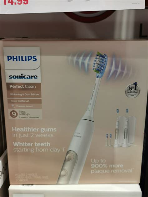 Costco philips sonicare. Philips Sonicare E-Series, Replacement Electric Toothbrush Heads, Medium Bristle, 8-count. (8904) Compare Product. Online Only. White. Black. White. $64.99. Philips Sonicare A3 All-in-One Brush Head, 6-count. 