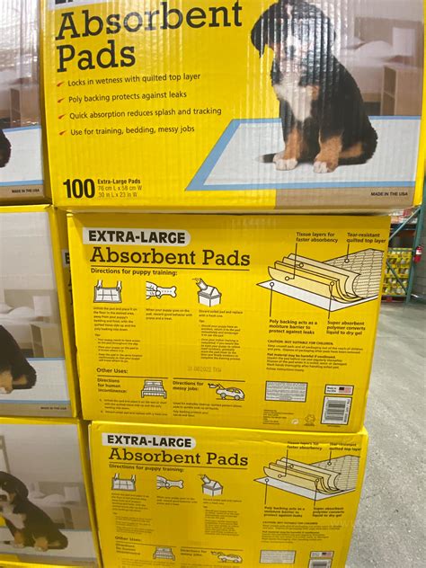 Costco puppy pads. This "Prep for Puppy Checklist" from Costco.com can help you get started. 1. A proper pooch palace. Introduce your pup to its crate - a safe space it can call its own – and include puppy pads. Use baby gates in doorways to keep your pup in puppy-proofed rooms during playtime. Pro-Tip: The first three to 12 weeks are crucial to development. 