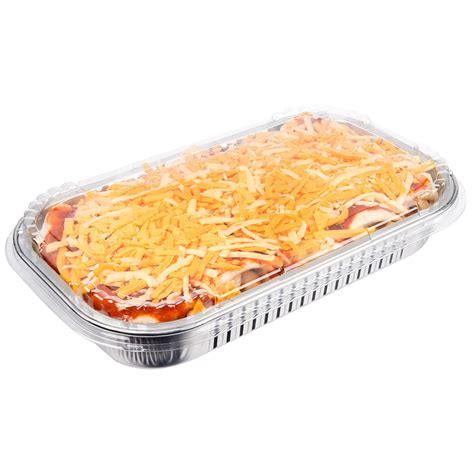 Instructions. Preheat oven to 375F. Remove plastic lid from the tray. Cover the tray loosely with aluminum foil. Place the tray on a baking sheet and place in the oven. Bake the enchiladas for 60 minutes …. 