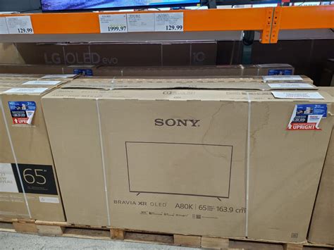 Costco sony a80k. With its advanced display and image processing technologies, the Sony Bravia XR A80K OLED TV will bring your favorite movies, shows, and games to life, and it’s on sale: Right now, Best Buy is ... 