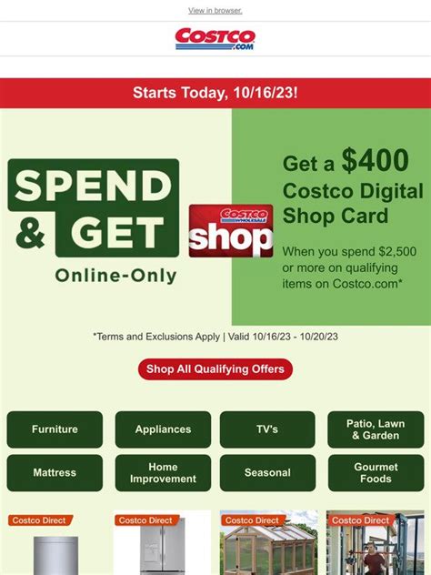 Costco spend and get promotion. Things To Know About Costco spend and get promotion. 
