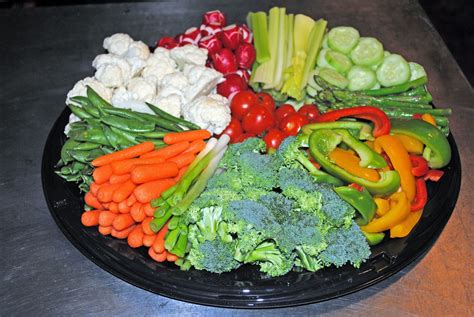 Costco veggie platter. Instructions. On a large platter or board, place a small bowl of tzatziki sauce or other dip of your choice on one side. If using two dips, arrange the two bowls on opposite sides of your platter. Arrange the vegetables on … 
