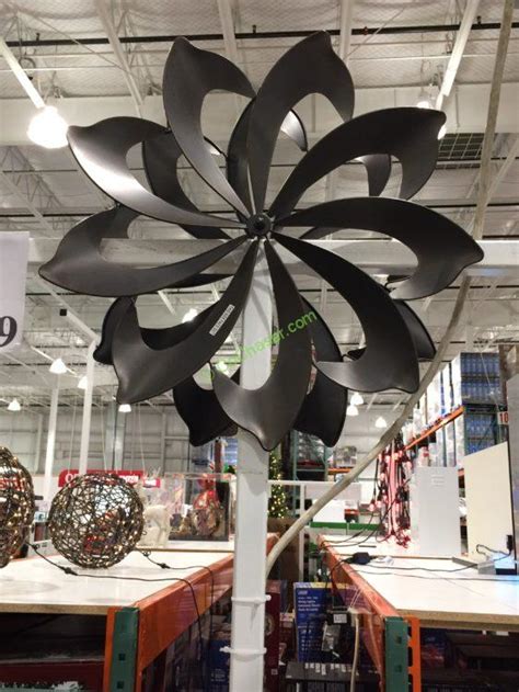 Costco wind spinners. Jewel Illusion Spinner with Motor, Silver. $49.50. 12" 3D Optical Illusion Hanging Metal Spinner, Peacock. $26.40. 12" 3D Optical Illusion Hanging Metal Spinner, Sun Face. $31.90. Harness the power of the wind with Evergreen's exclusive kinetic designs including wind spinners, twirlers and garden stakes. With a variety of patterns, colors and ... 